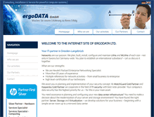 Tablet Screenshot of ergodata.de